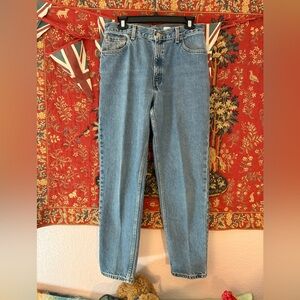 Levi’s 550 High Waist Mom Jeans Y2K Tapered Flattering Cotton Vintage Cute Cool
